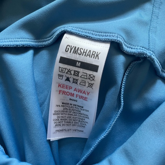 Gymshark Blue Scrunch Butt Leggings - Picture 4 of 4